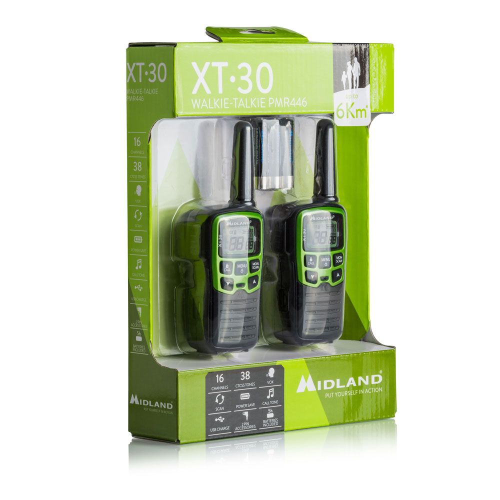 Midland XT30 Doppio Walkie Talkie