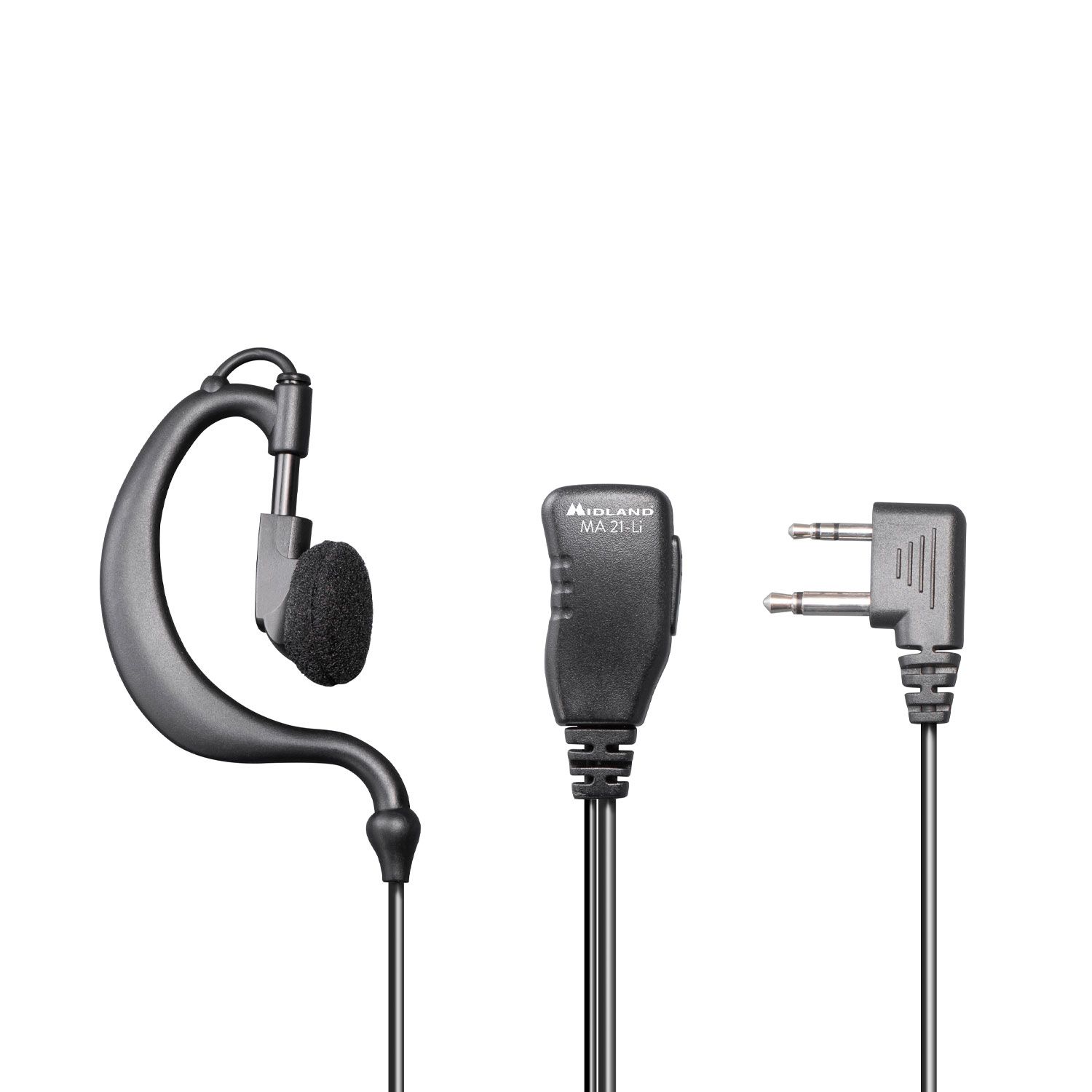 MA 21 Li Midland 2-pin earpiece