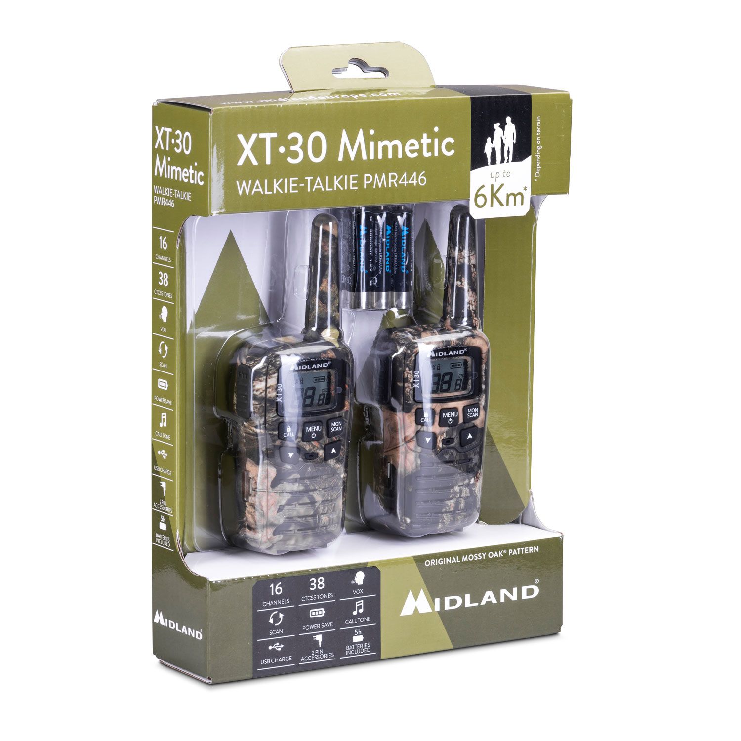 Midland XT30 Doppio Walkie Talkie 