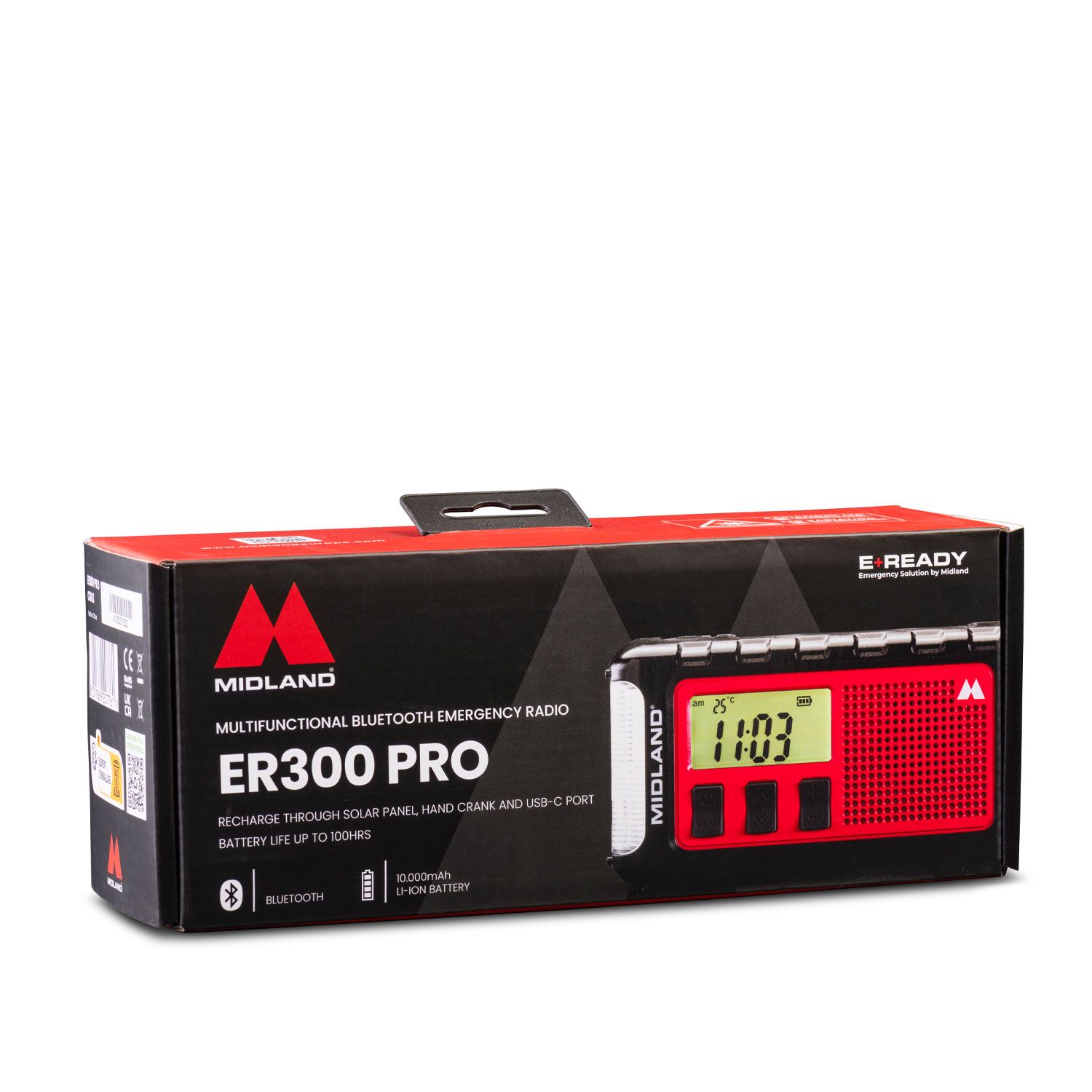 ER 300 Pro la Radio d’emergenza Bluetooth