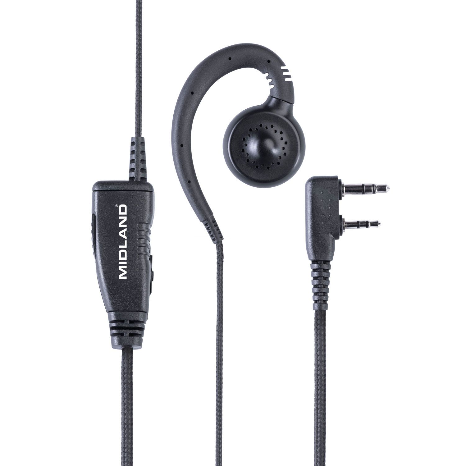 MA29-LK microfono auricolare con PTT 2 PIN KENWOOD