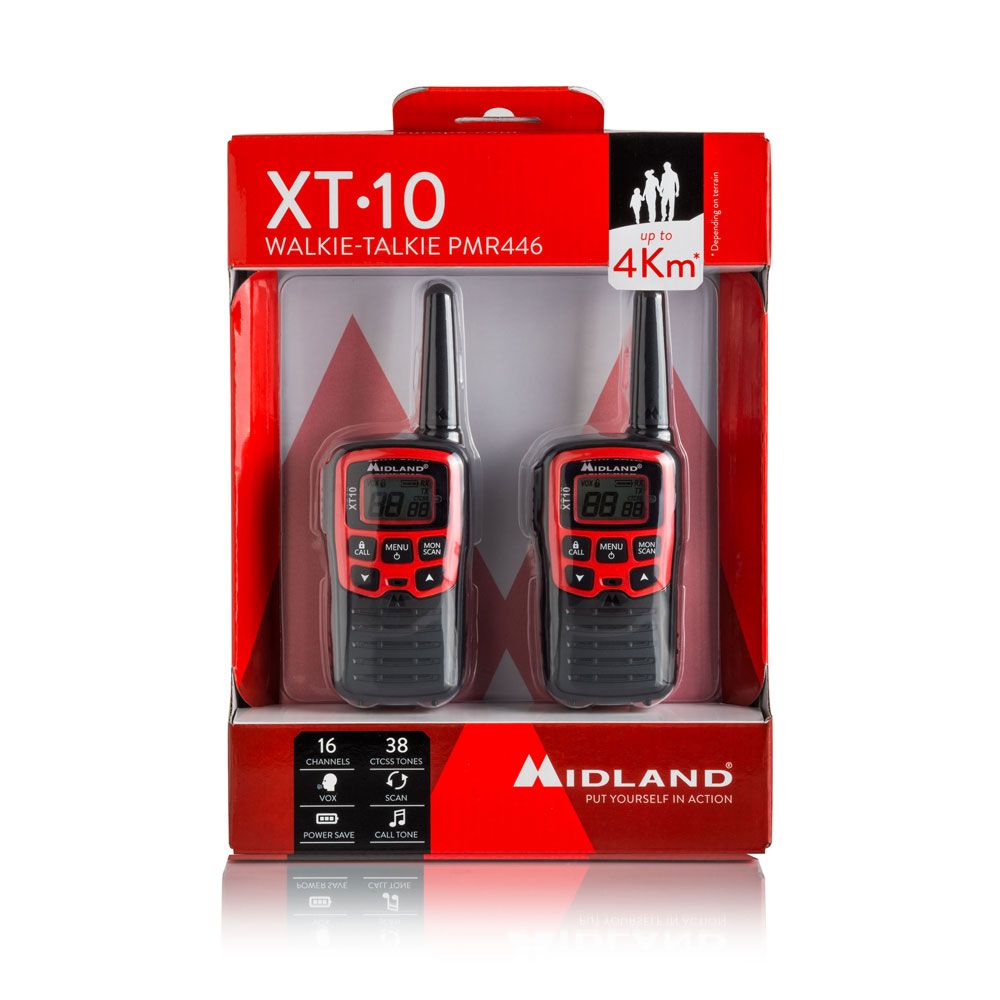 Midland XT10 Doppio Walkie Talkie 