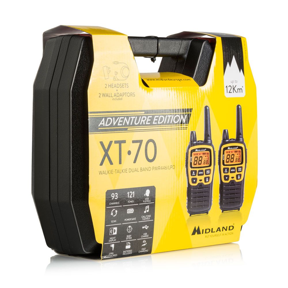 Midland XT70 Adventure Walkie Talkie 