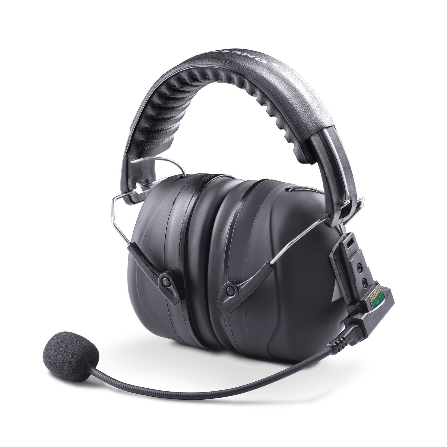 Cuffia Con Microfono PNI HF32, Con Spina Midland A 2 Pin, Auricolare In Ear E Pulsante PTT, Cavo Lungo