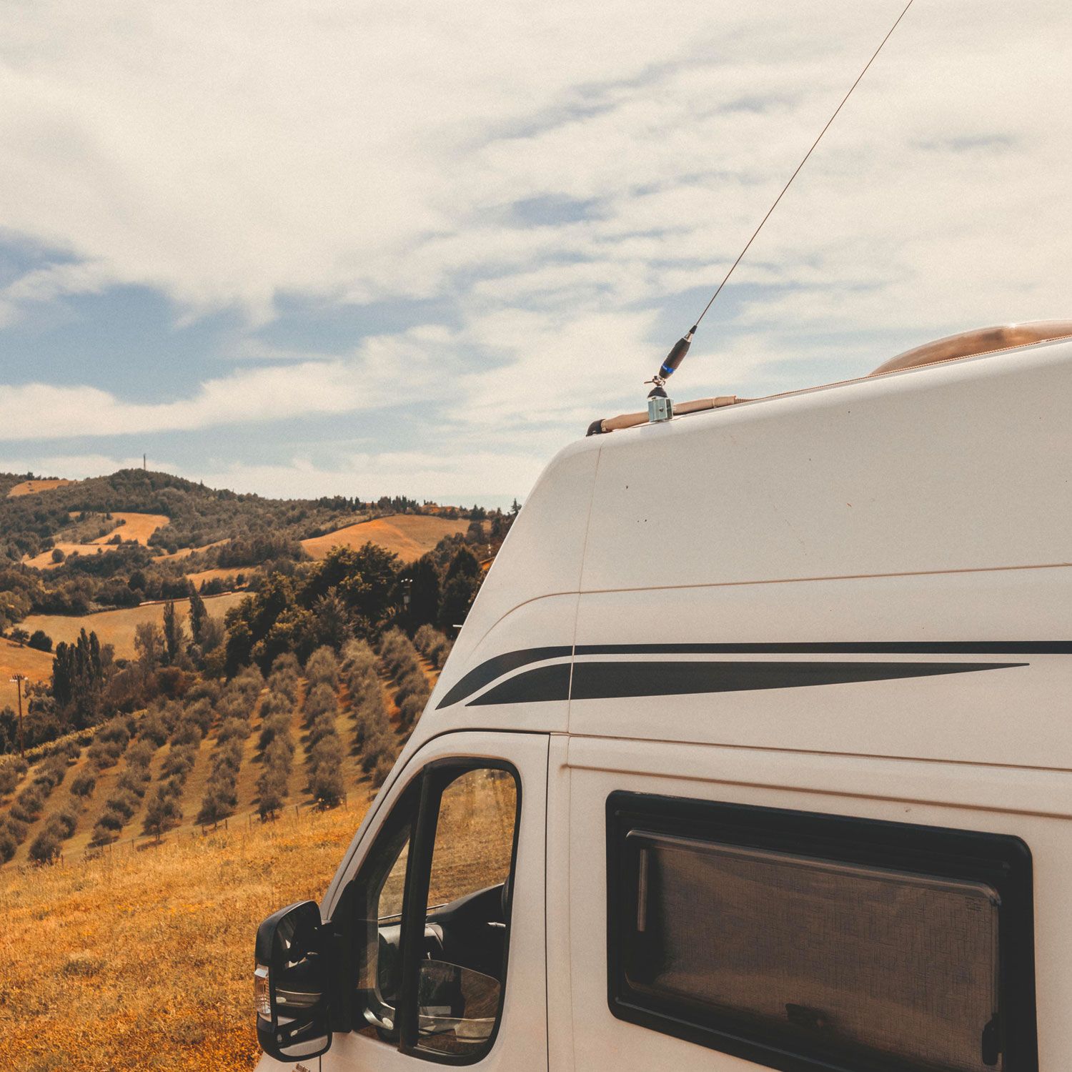 Set antenna for camper kit