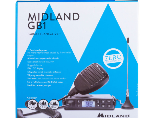 MIDLAND GB1-R: PMR 446 for use in vehicles! at reichelt elektronik
