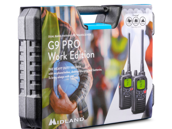 Midland G9 Pro Work Edition Walkie Talkie : buy online - Midland
