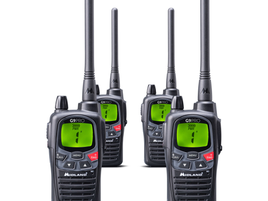 Midland Talkie walkie G9 Pro + oreillettes